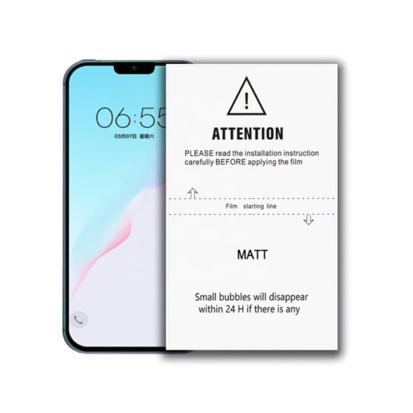ATTENTION MATTE 12×19cm
