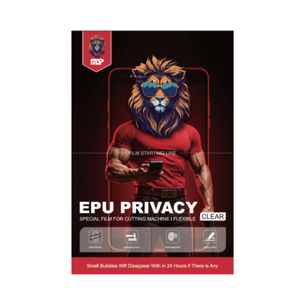 MSP - EPU PRIVACY - CLEAR - 12×18cm