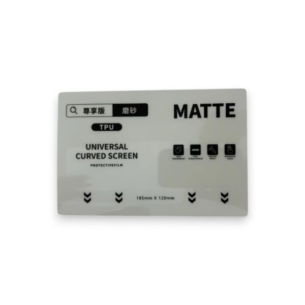 TPU MATTE - BLACK
