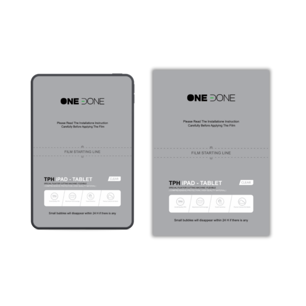 ONEDONE - TPH iPAD - TABLET - CLEAR - 21×30cm