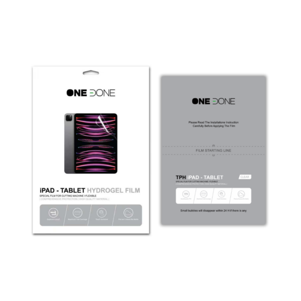 ONEDONE - TPH iPAD - TABLET - CLEAR - 21×30cm