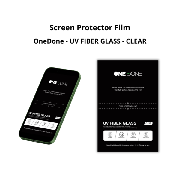 ONEDONE - UV FIBER GLASS - CLEAR - 12×18cm
