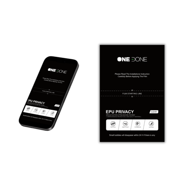 ONEDONE - EPU PRIVACY - CLEAR - 12×18cm
