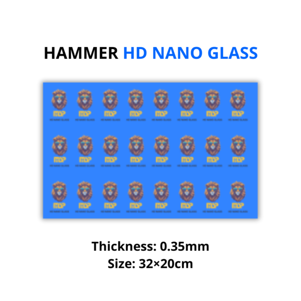 MSP - PET - NANO GLASS - 0.35mm - 31×20cm