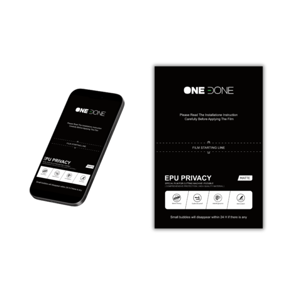 ONEDONE - EPU PRIVACY - MATTE - 12×18cm