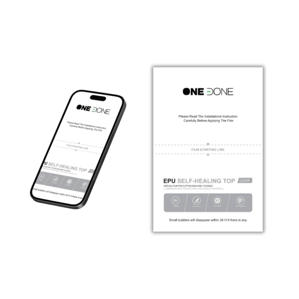 ONEDONE - EPU SELF-HEALING TOP - CLEAR - 12×18cm