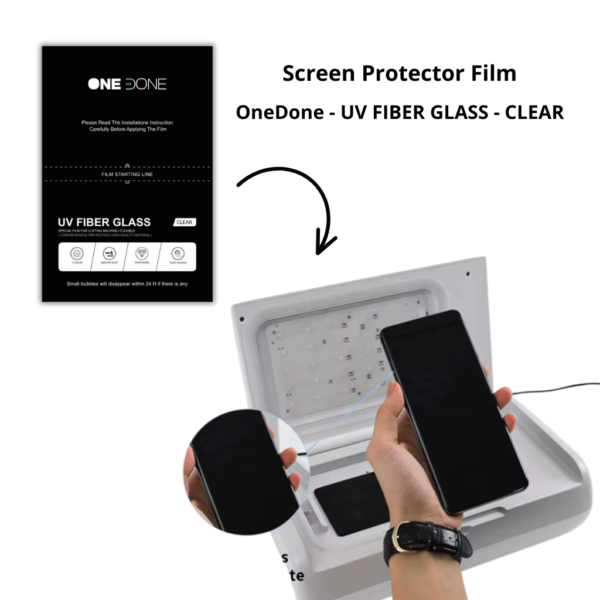 ONEDONE - UV FIBER GLASS - CLEAR - 12×18cm