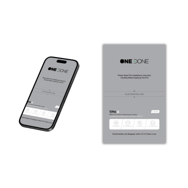 ONEDONE - TPH X - CLEAR - 12×19cm