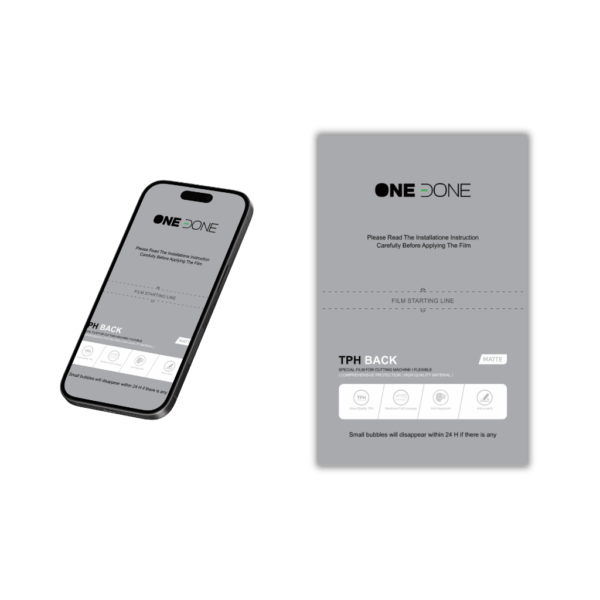 ONEDONE - TPH BACK - MATTE - 12×19cm