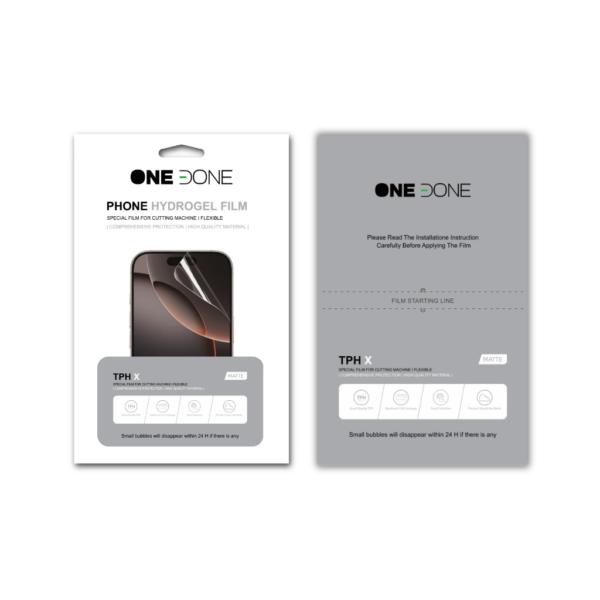 ONEDONE - TPH X - MATTE - 12×19cm